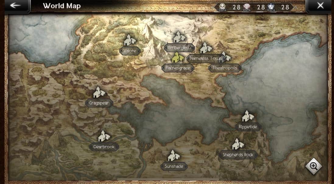 OCTOPATH TRAVELER: CotC para Android - Download