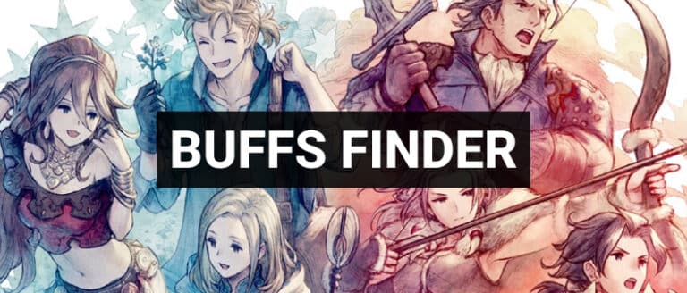 octopath traveler champions of the continent buffs debuffs database