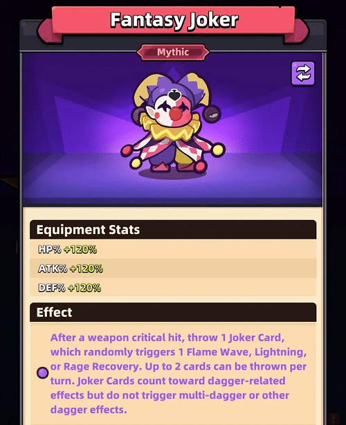 Fantasy Joker Details