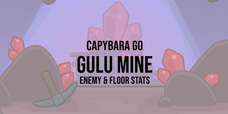 capybara go gulu mine stats
