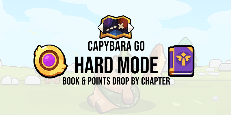 capybara go hard mode adventure books and specialization points drop
