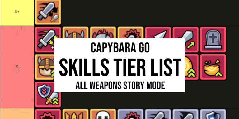 capybara go skills tierlist